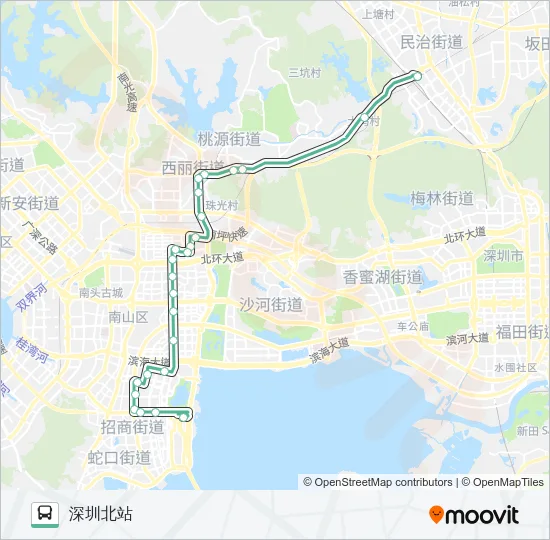 M299 Bus Line Map