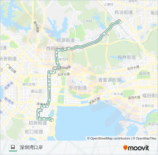 M299 Bus Line Map