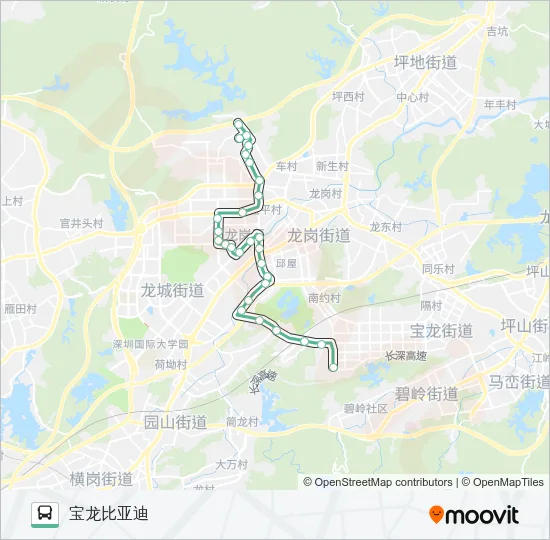 M306 Bus Line Map