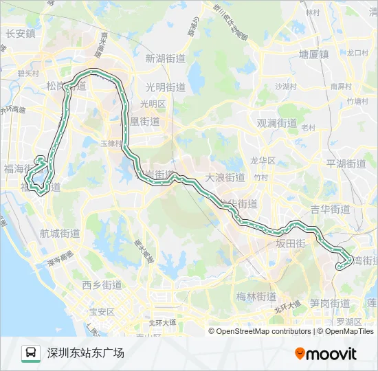 M310 Bus Line Map