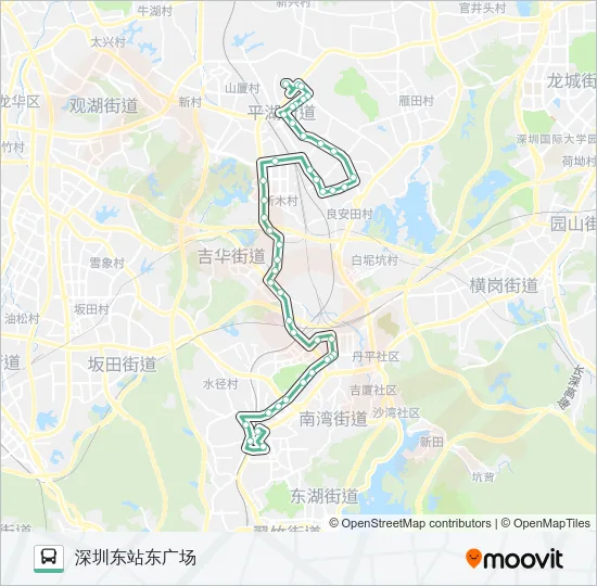 M311 Bus Line Map