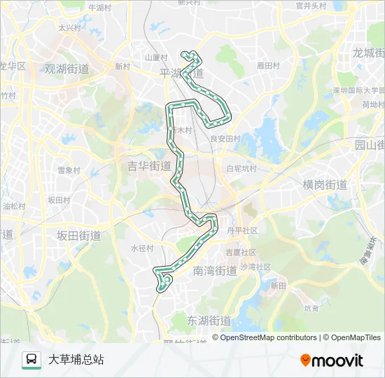 M311 Bus Line Map