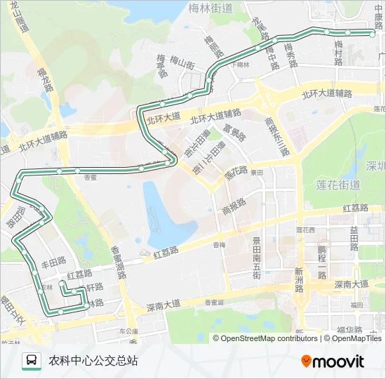 M312 Bus Line Map
