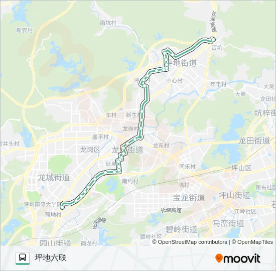 M316 Bus Line Map