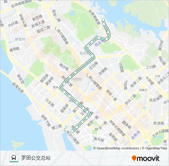 M330 Bus Line Map