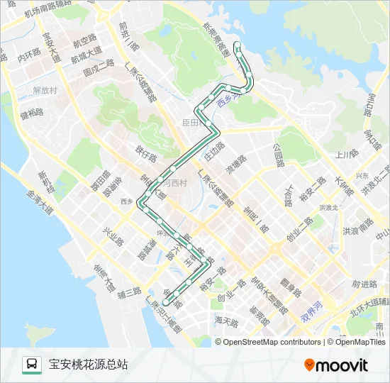M330 Bus Line Map