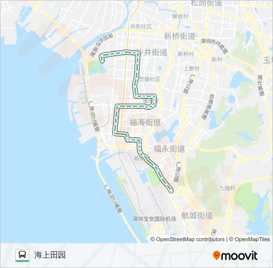 M331 Bus Line Map