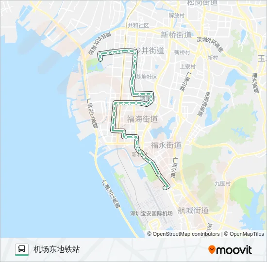 M331 Bus Line Map