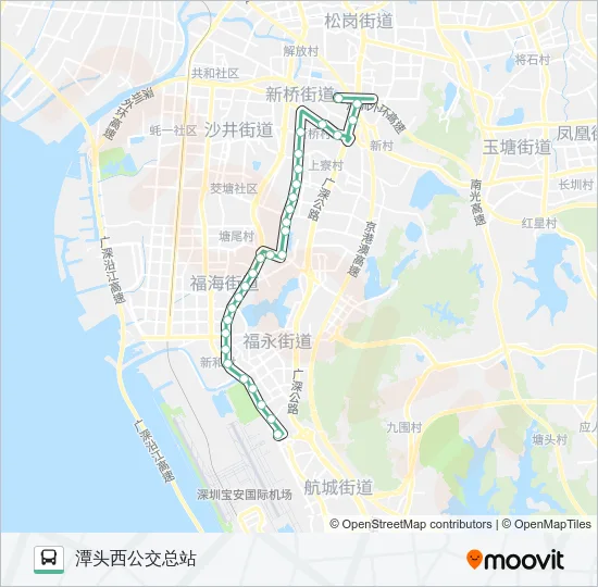 M333 Bus Line Map