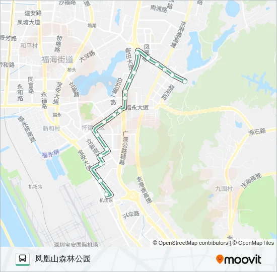 M334 Bus Line Map