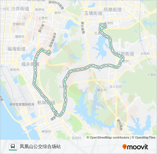 M335 Bus Line Map