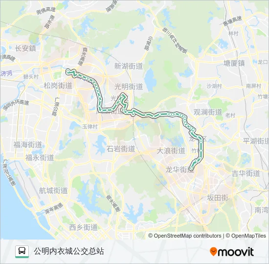 M337 Bus Line Map
