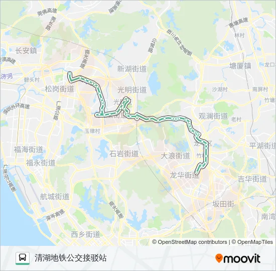 M337 Bus Line Map