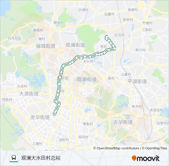 M338 bus Line Map