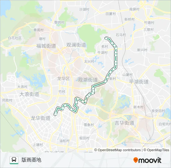 M339 Bus Line Map