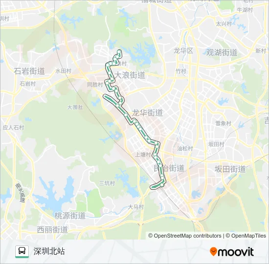 M340 Bus Line Map