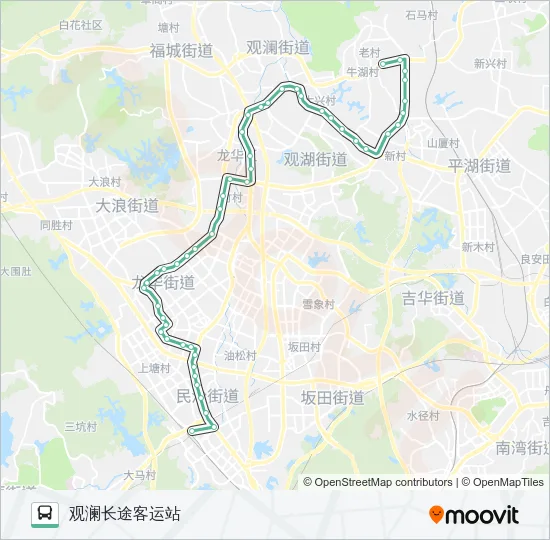 M354 Bus Line Map