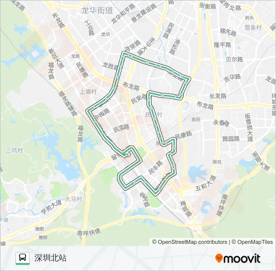 M365 Bus Line Map