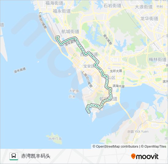 中国 深圳 深圳公交 m371路公交m371路的时间表 公交m371路通常在每天