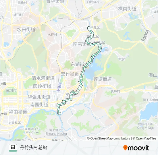 M373 Bus Line Map