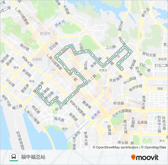 M376 Bus Line Map