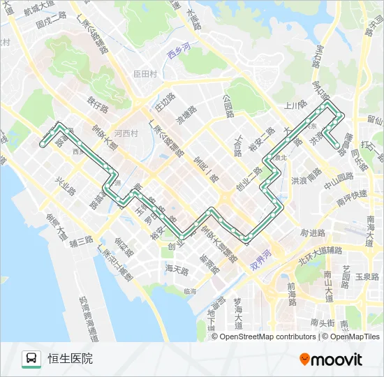M377 Bus Line Map