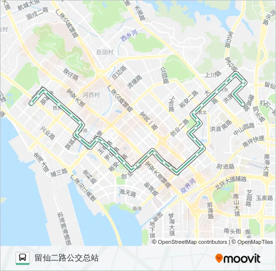 M377 Bus Line Map