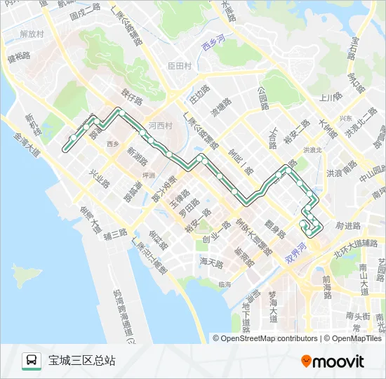 M380 Bus Line Map