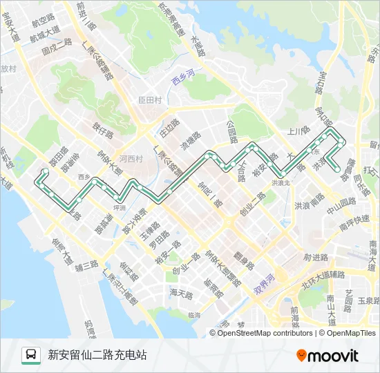 M382 Bus Line Map