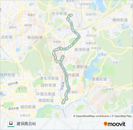 M402 Bus Line Map