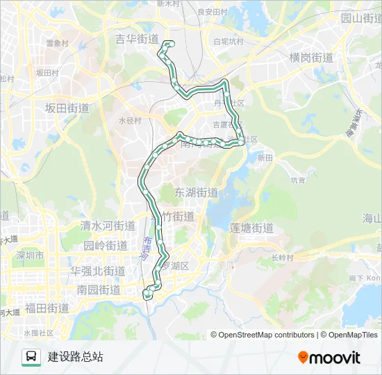 M404 Bus Line Map