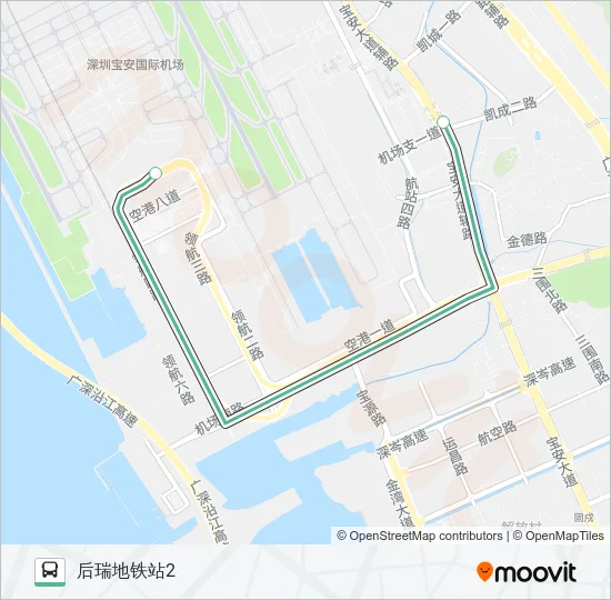 M416 Bus Line Map