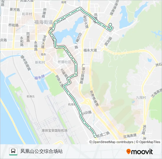 M419 Bus Line Map