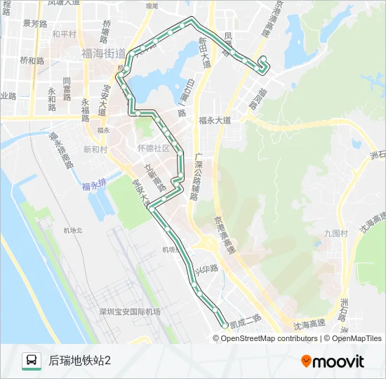 M419 Bus Line Map