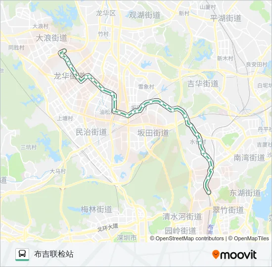 M421 Bus Line Map
