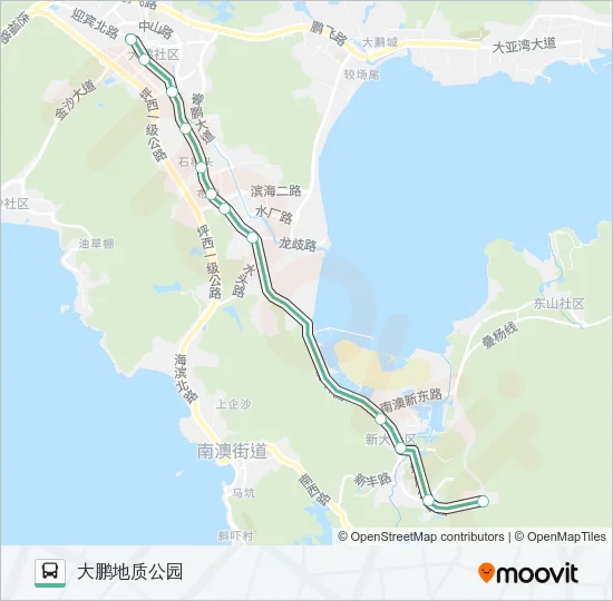 M423 Bus Line Map