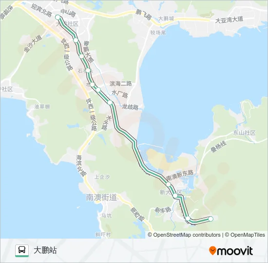 M423 Bus Line Map