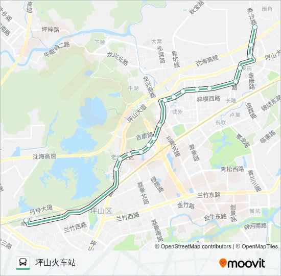 M427 Bus Line Map