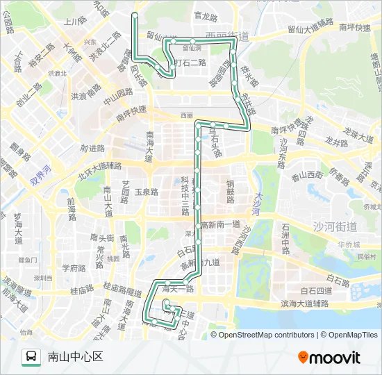 M429 Bus Line Map