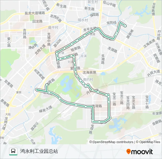 M431 Bus Line Map