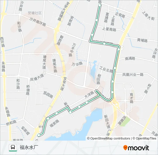 M432 Bus Line Map