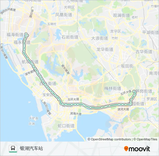 M435 Bus Line Map