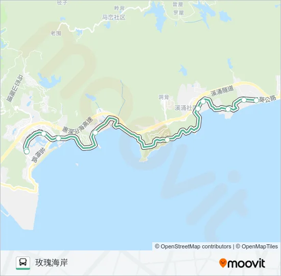 M438 Bus Line Map