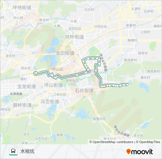 M440 Bus Line Map