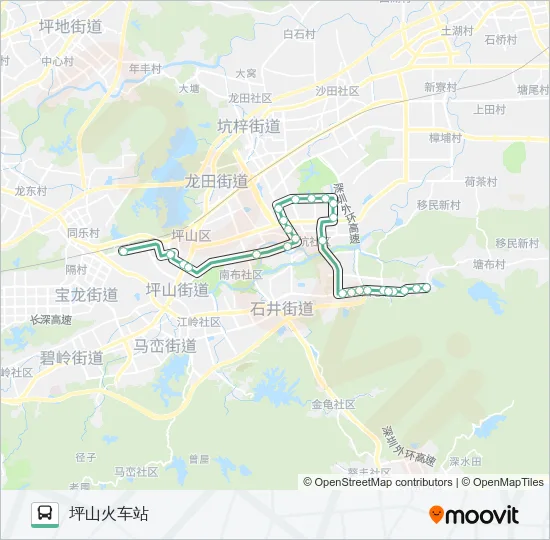 M440 Bus Line Map