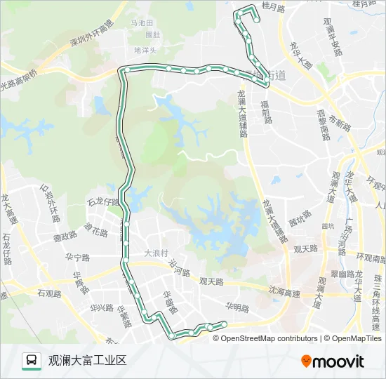 M449 Bus Line Map