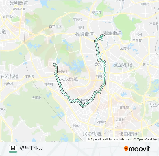 M450 Bus Line Map