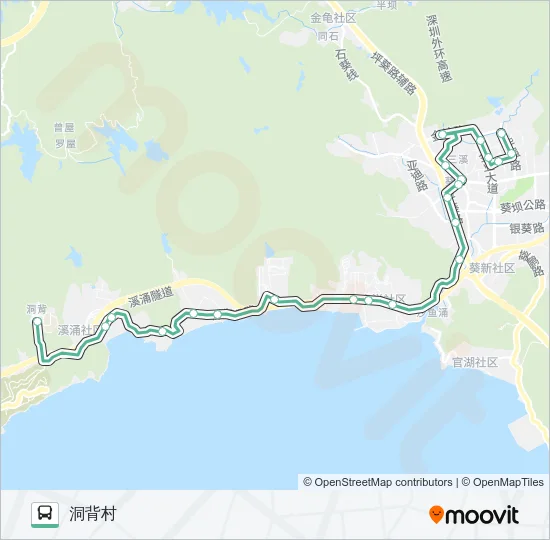 M456 Bus Line Map