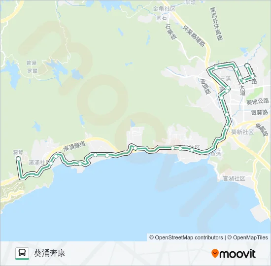 M456 Bus Line Map