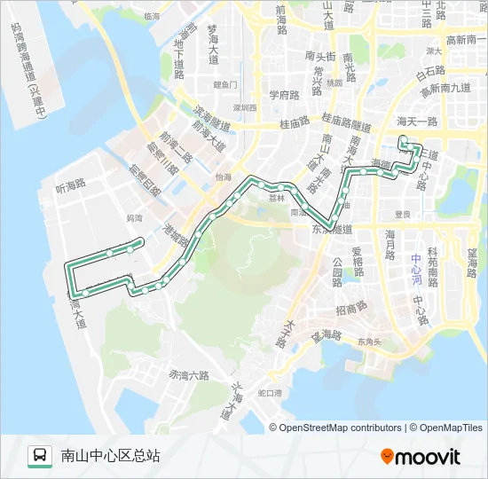 M467 Bus Line Map